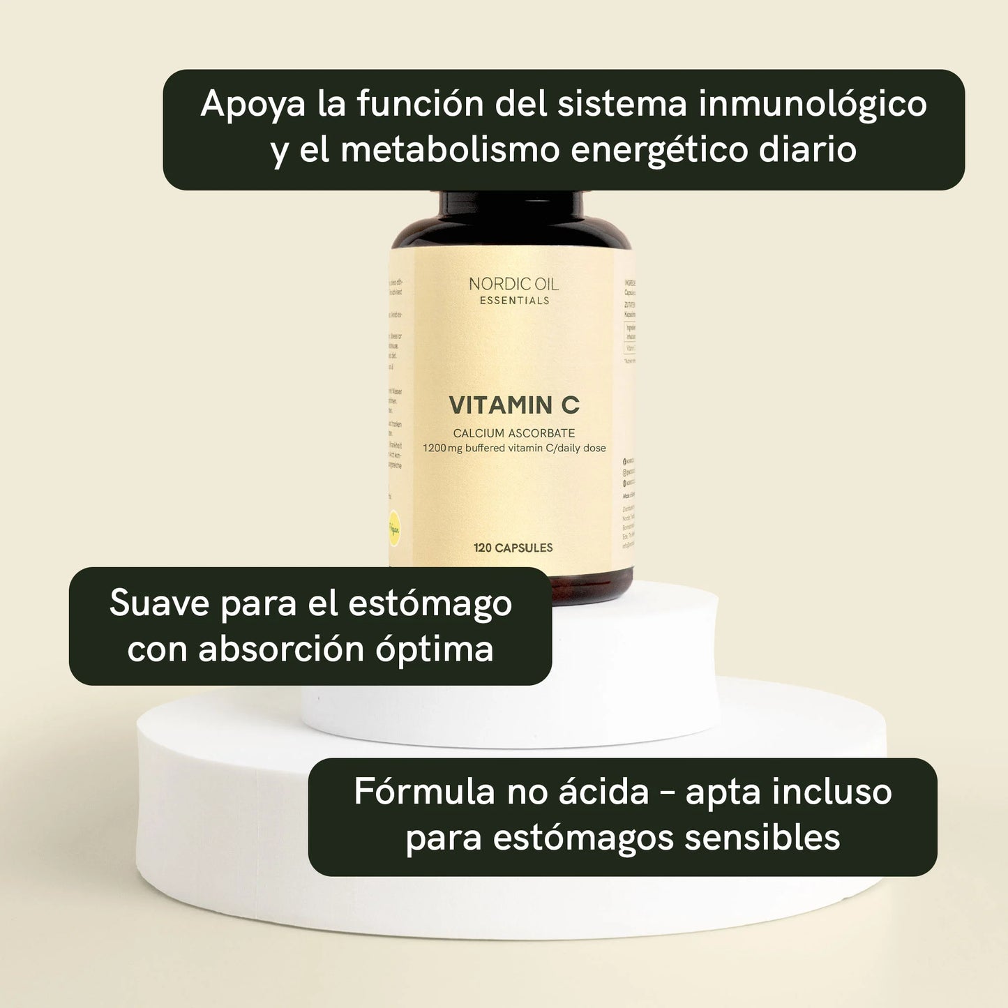 Cápsulas de Vitamina C
