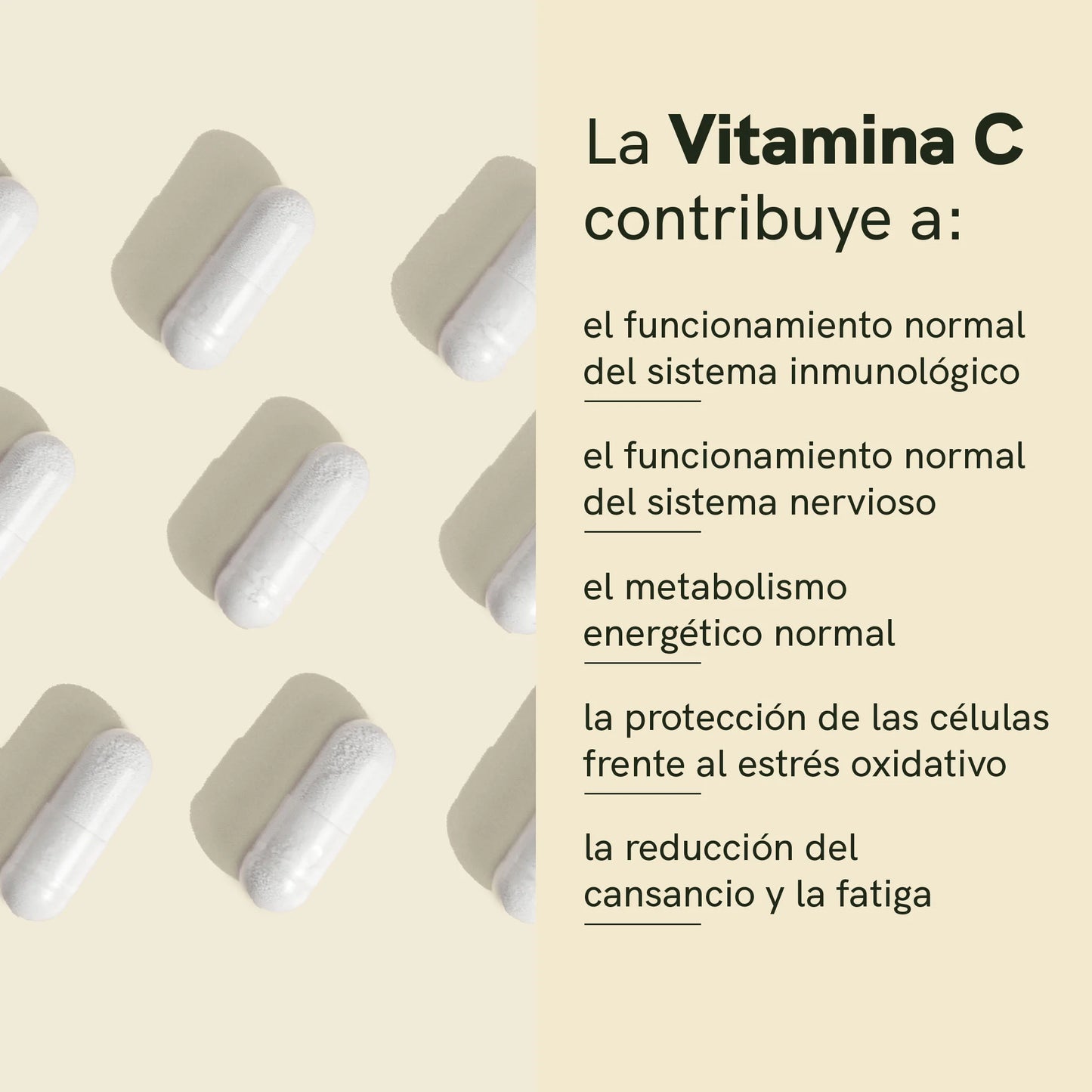 Cápsulas de Vitamina C