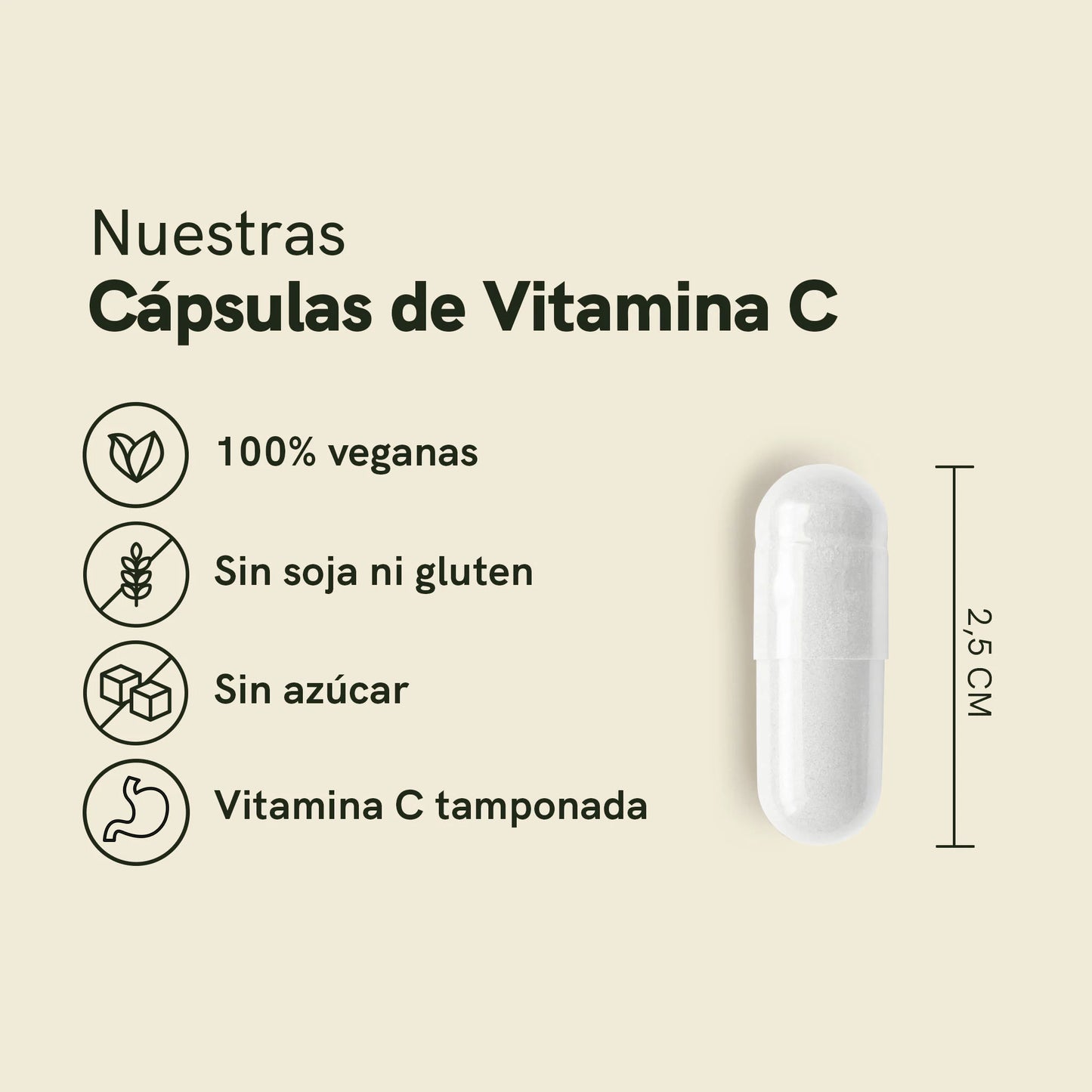 Cápsulas de Vitamina C