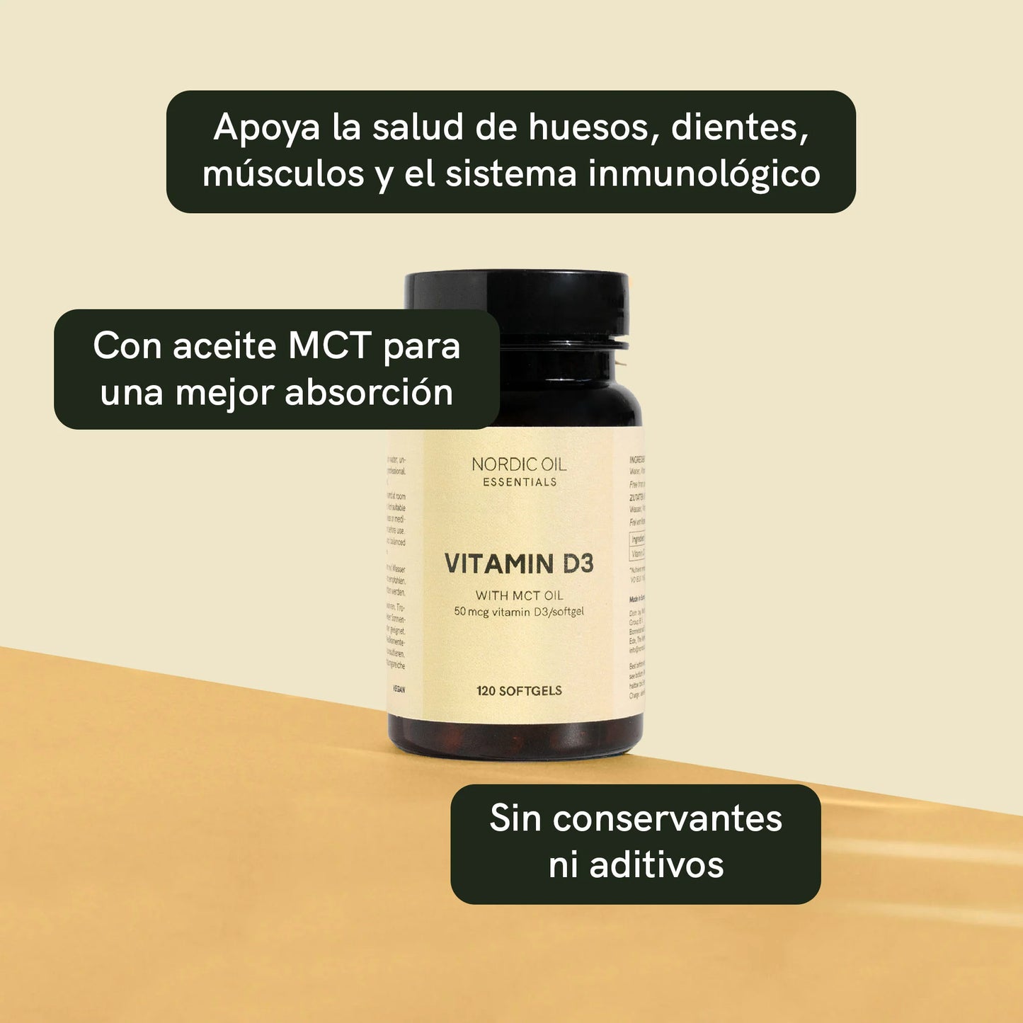 Cápsulas Vitamina D3